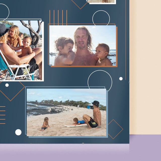 Fotokoláž: Best Dad Ever - Plakát