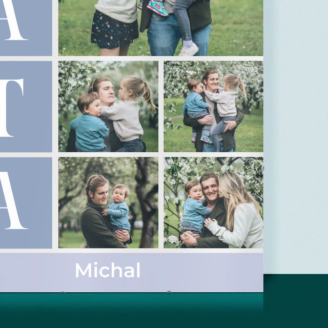 Fotokoláž: Nejlepší Táta Koláž - Plakát