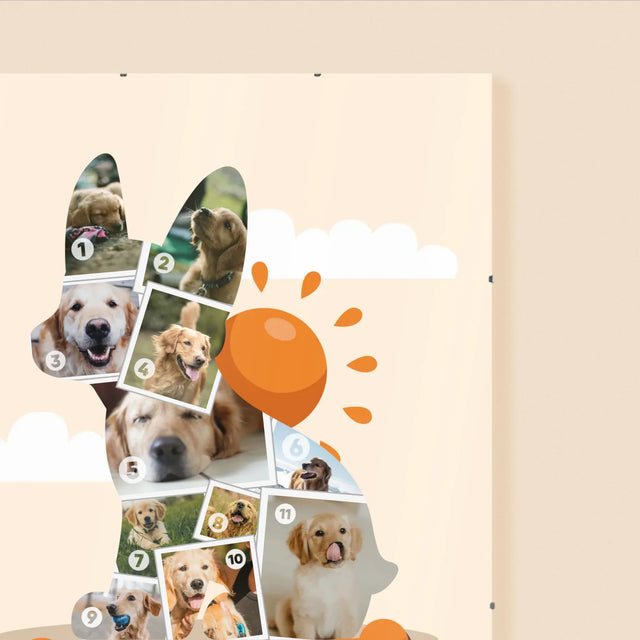 Tvar Z Fotek: Pes - Plakát