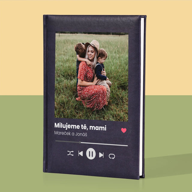 Fotka A Textem: Milujeme Tě, Mami - Zápisník
