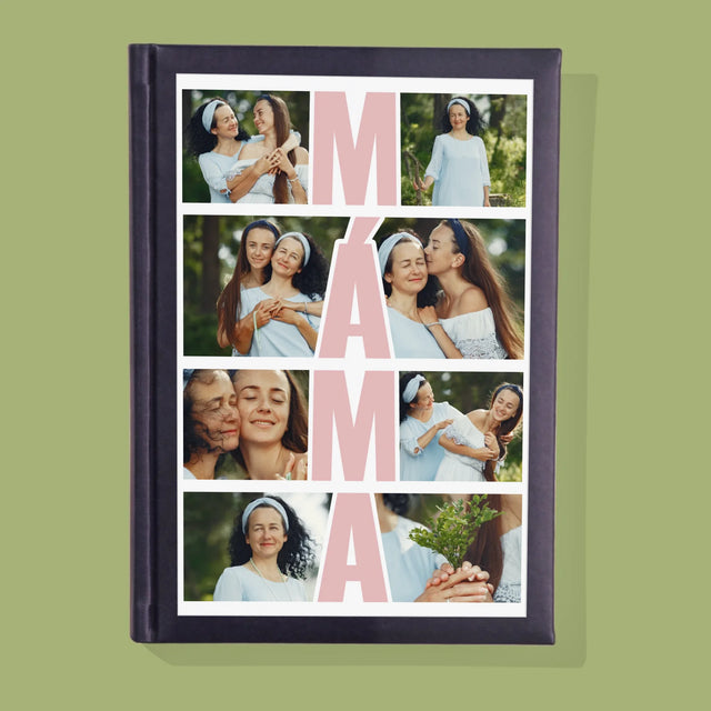 Fotokoláž: Máma Fotokoláž - Zápisník