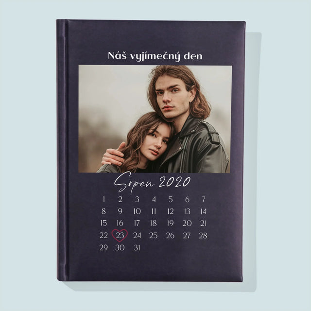 Fotka A Textem: Náš Vyjímečný Den - Zápisník