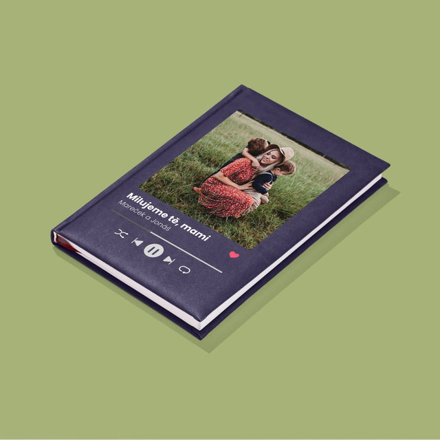 Fotka A Textem: Milujeme Tě, Mami - Zápisník