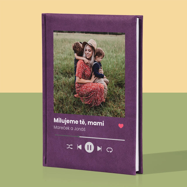 Fotka A Textem: Milujeme Tě, Mami - Zápisník