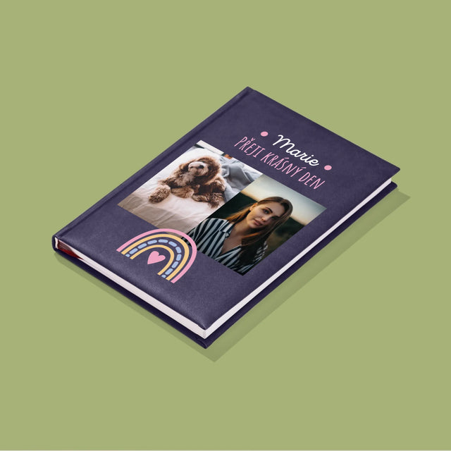 Fotokoláž: Přeji Krásný Den - Zápisník