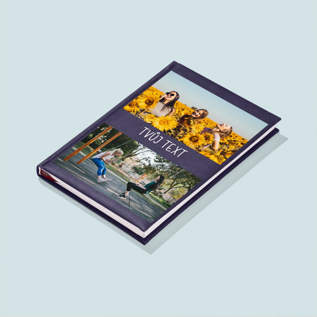 Fotokoláž: 2 Fotky A Nápis - Zápisník