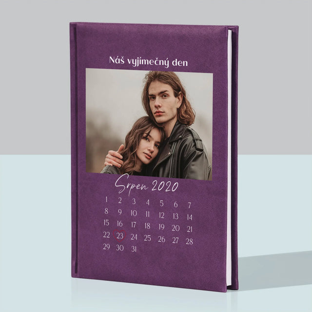 Fotka A Textem: Náš Vyjímečný Den - Zápisník