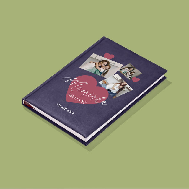 Fotokoláž: Maminka - Zápisník