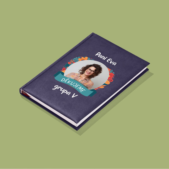 Fotka A Textem: Poděkování Paní Učitelce - Zápisník