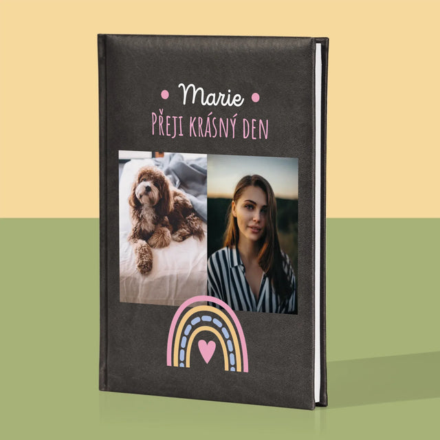 Fotokoláž: Přeji Krásný Den - Zápisník
