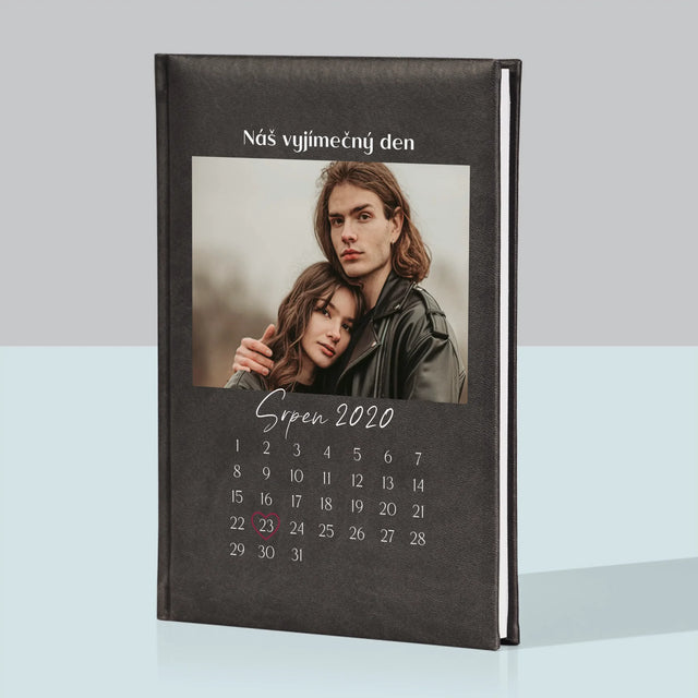 Fotka A Textem: Náš Vyjímečný Den - Zápisník
