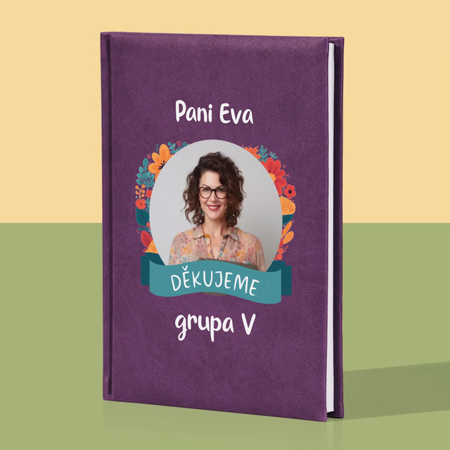 Fotka A Textem: Poděkování Paní Učitelce - Zápisník