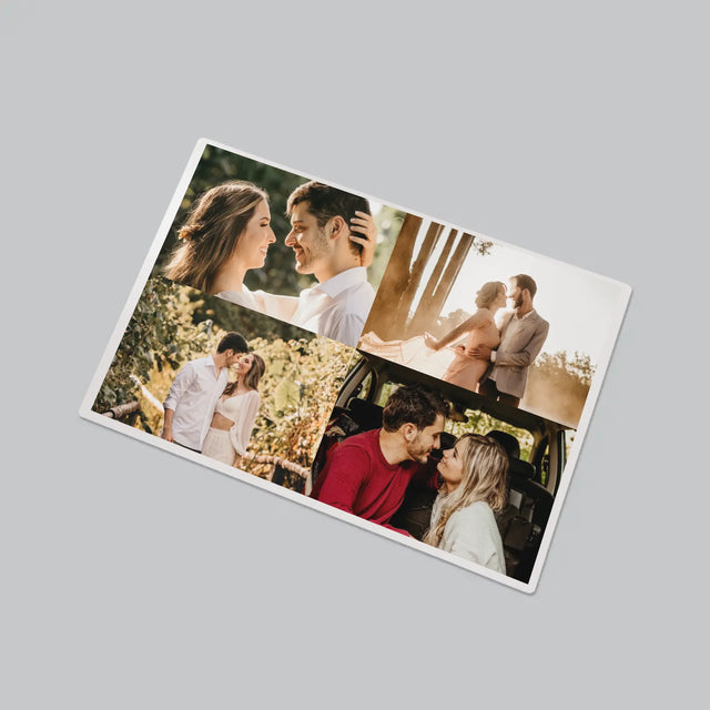 Fotokoláž: 4 Fotky - Podložka Na Psací Stůl