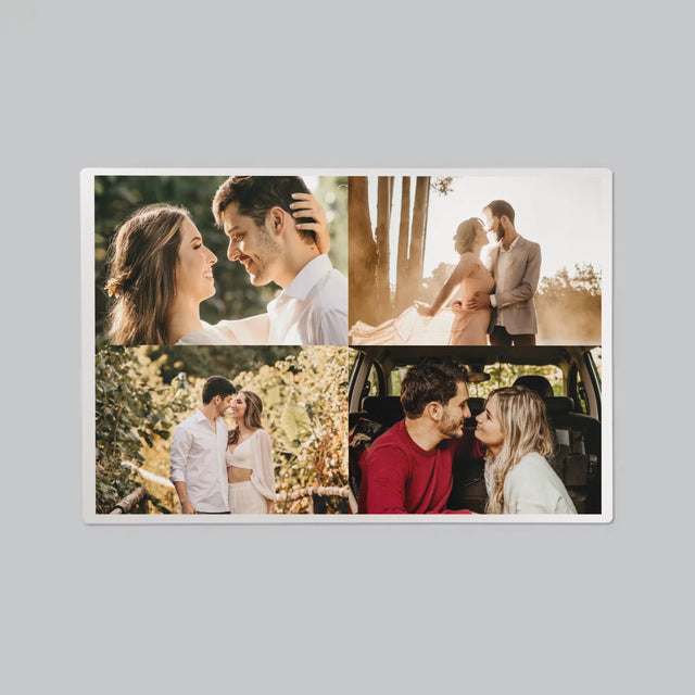 Fotokoláž: 4 Fotky - Podložka Na Psací Stůl