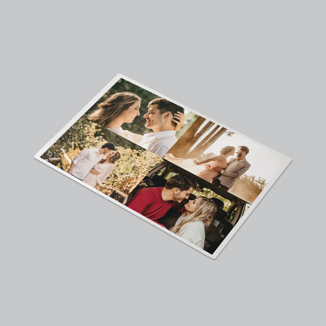 Fotokoláž: 4 Fotky - Podložka Na Psací Stůl