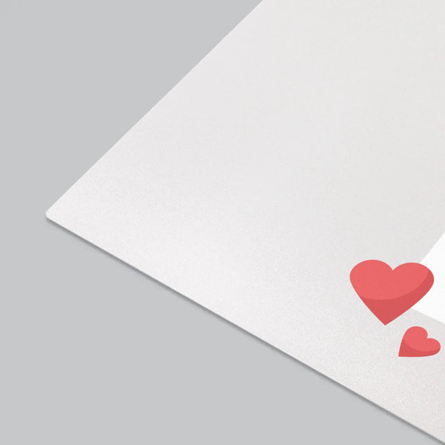 Fotka A Textem: Miluji Tě Fotka - Podložka Na Psací Stůl