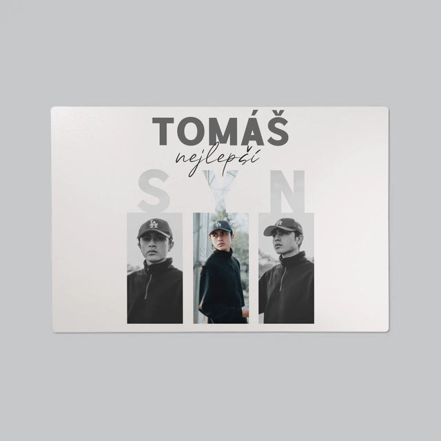 Fotokoláž: Nejlepší Syn - Podložka Na Psací Stůl