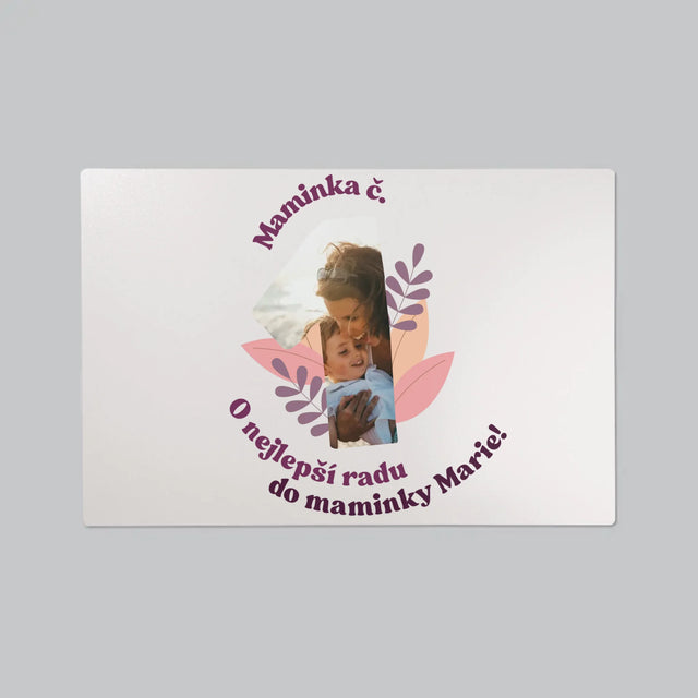 Fotka A Textem: Maminka Č. 1 - Podložka Na Psací Stůl