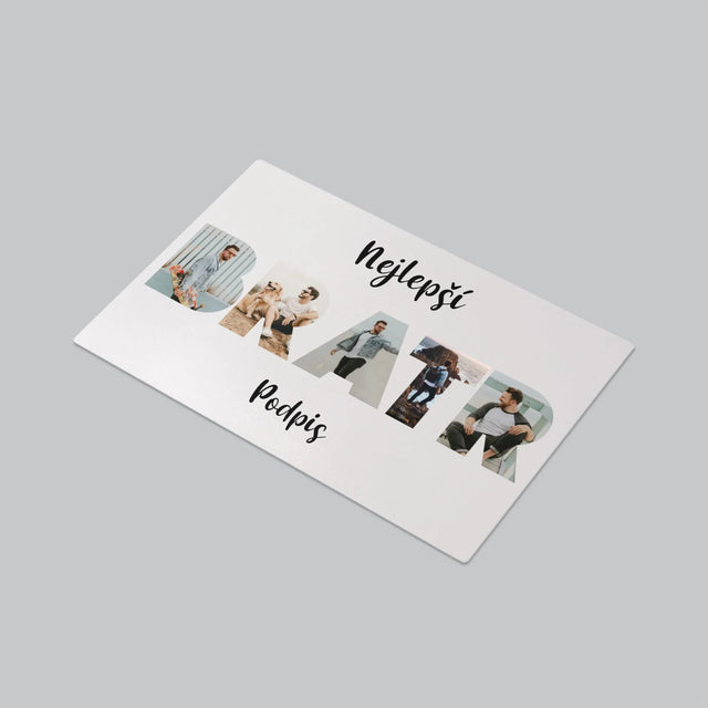 Slovo Z Fotek: Bratr Z Tvých Fotek - Podložka Na Psací Stůl