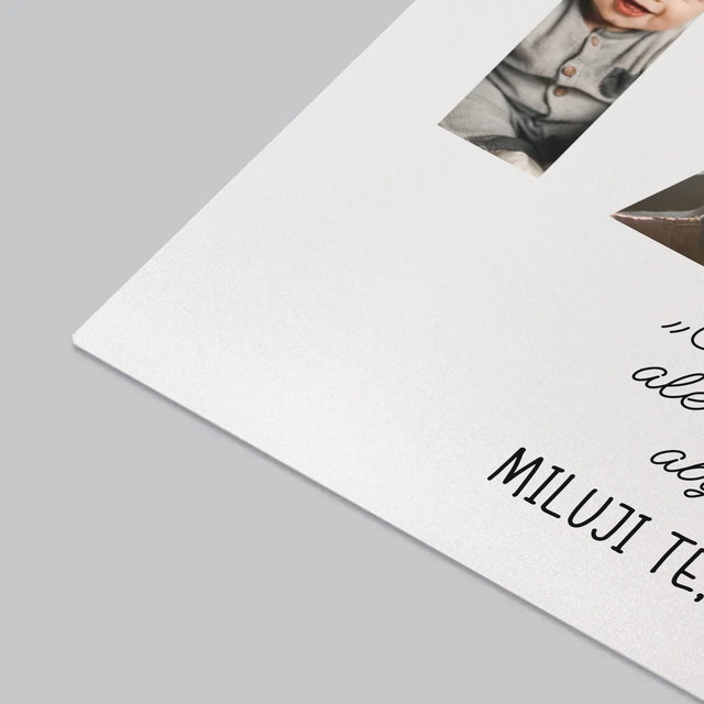 Slovo Z Fotek: Můj Výjimečný Tatínek - Podložka Na Psací Stůl