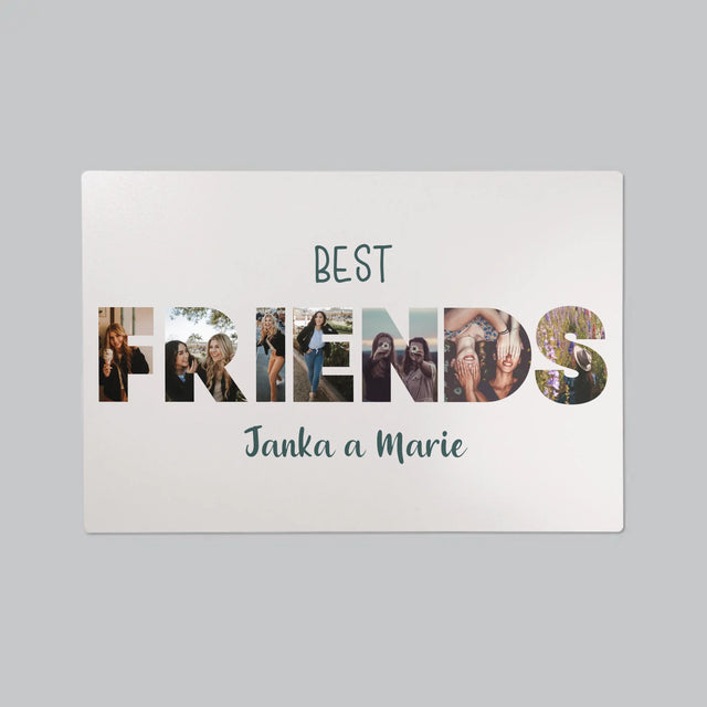 Slovo Z Fotek: Friends Z Tvých Fotek - Podložka Na Psací Stůl