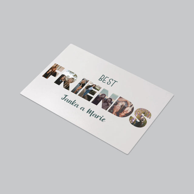 Slovo Z Fotek: Friends Z Tvých Fotek - Podložka Na Psací Stůl