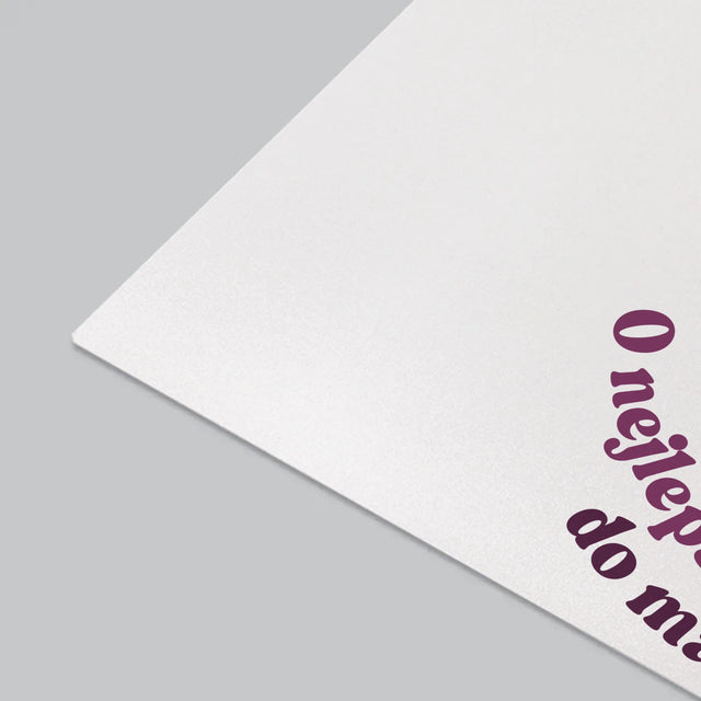 Fotka A Textem: Maminka Č. 1 - Podložka Na Psací Stůl