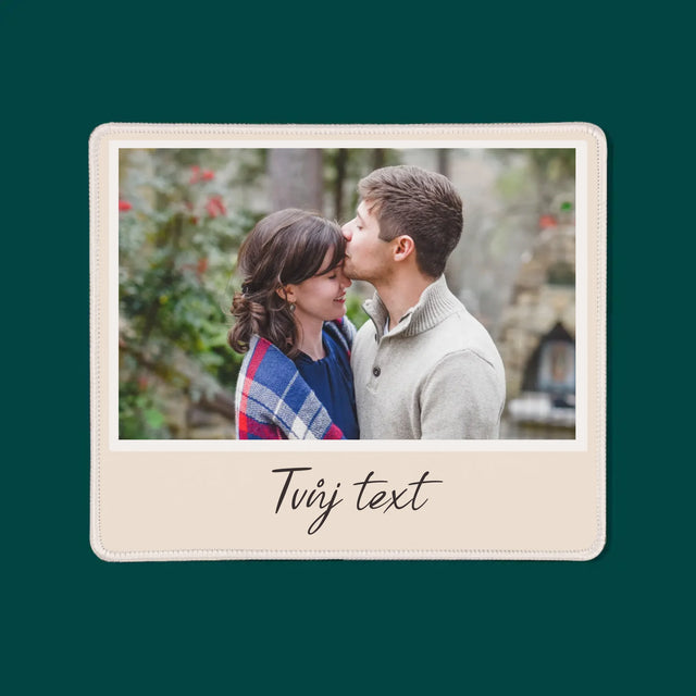 Fotka A Textem: Tvoje Fotka A Textem - Podložka Pod Myš