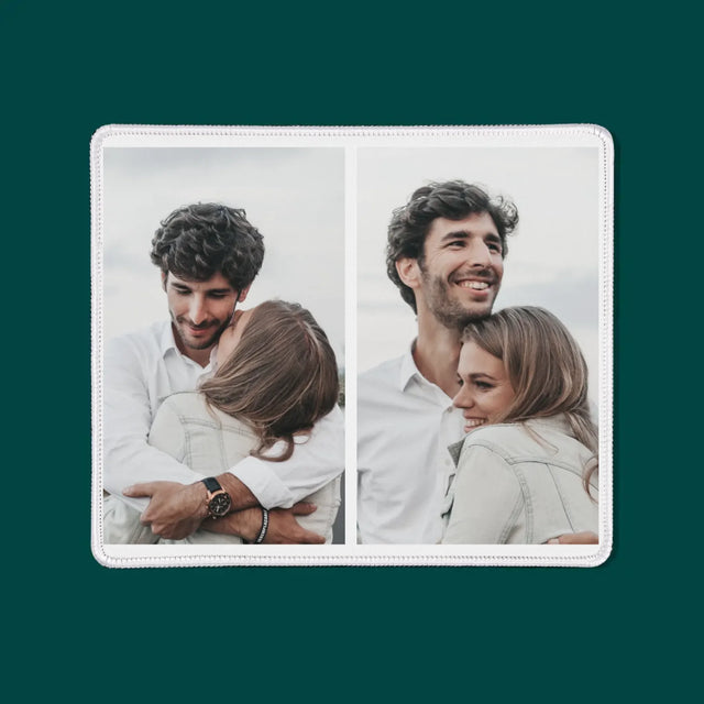 Fotokoláž: 2 Fotky - Podložka Pod Myš