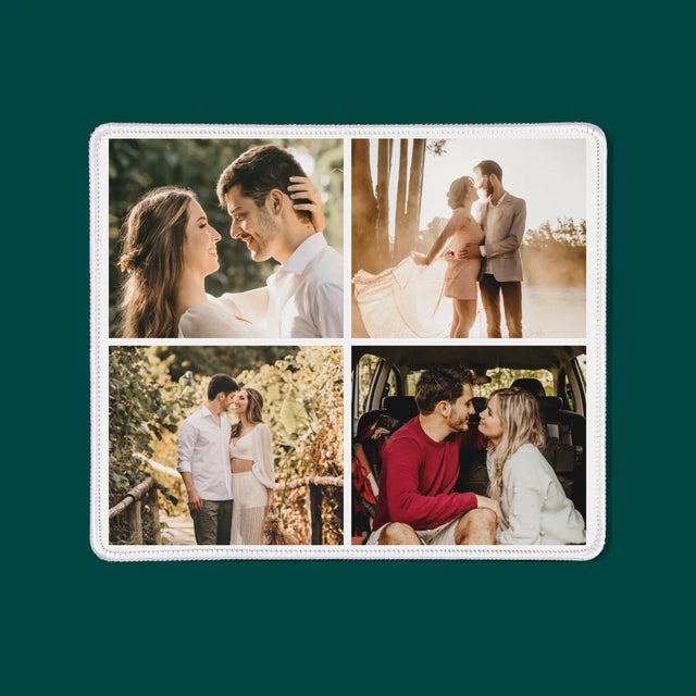 Fotokoláž: 4 Fotky - Podložka Pod Myš