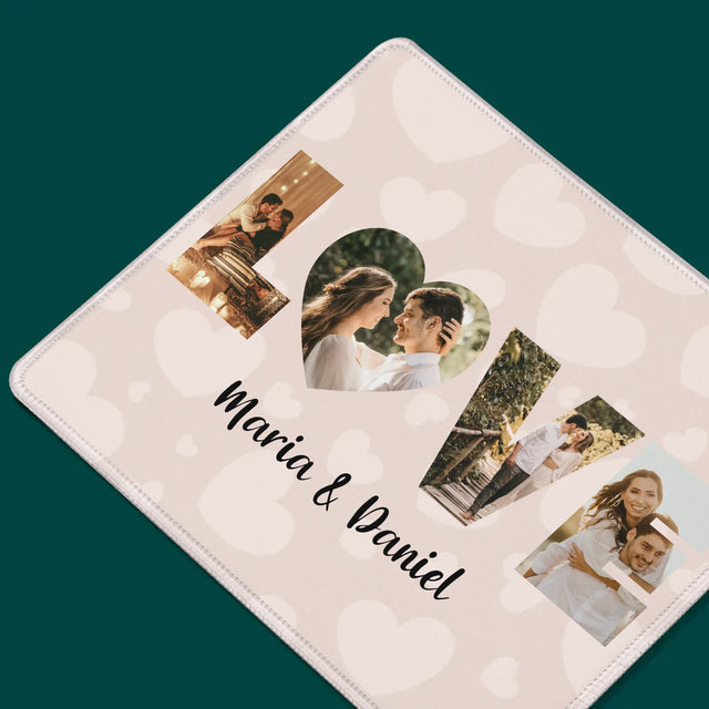 Slovo Z Fotek: Love - Podložka Pod Myš