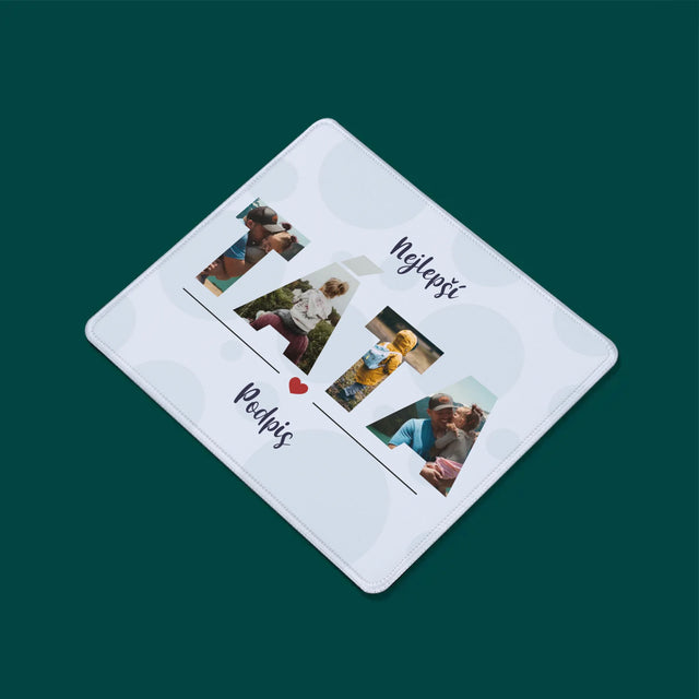 Slovo Z Fotek: Táta Z Tvých Fotek - Podložka Pod Myš