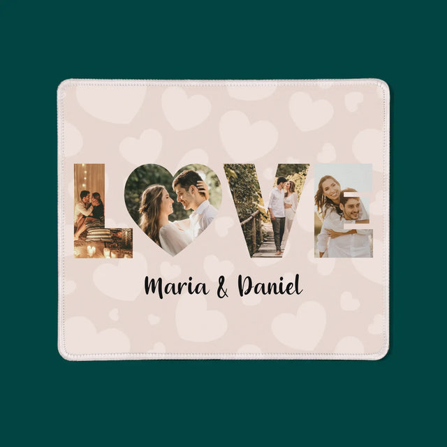 Slovo Z Fotek: Love - Podložka Pod Myš