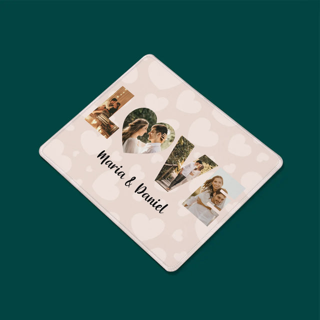 Slovo Z Fotek: Love - Podložka Pod Myš