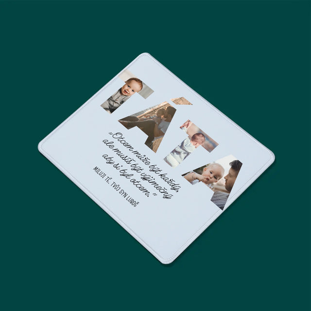 Slovo Z Fotek: Můj Výjimečný Tatínek - Podložka Pod Myš