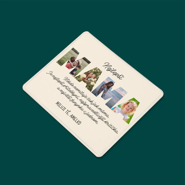 Slovo Z Fotek: Nejúžasnější Máma Na Světě - Podložka Pod Myš