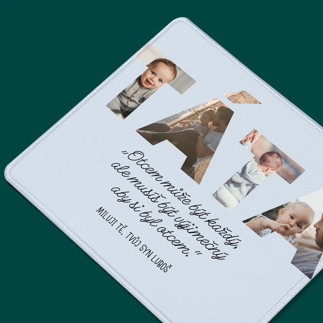 Slovo Z Fotek: Můj Výjimečný Tatínek - Podložka Pod Myš