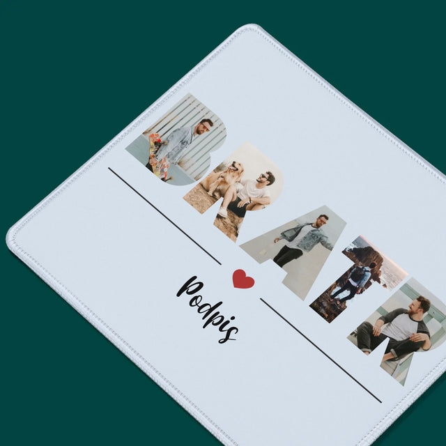 Slovo Z Fotek: Bratr Z Tvých Fotek - Podložka Pod Myš