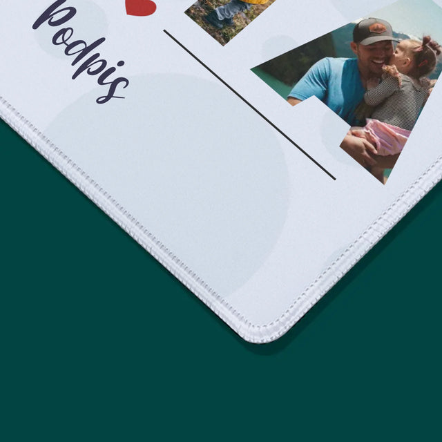 Slovo Z Fotek: Táta Z Tvých Fotek - Podložka Pod Myš