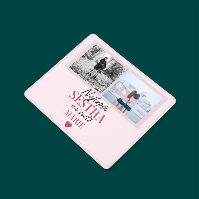 Fotokoláž: Nejlepší Sestra - Podložka Pod Myš