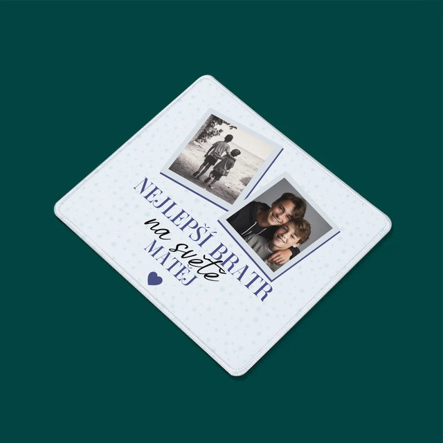 Fotokoláž: Nejlepší Bratr Na Světě - Podložka Pod Myš