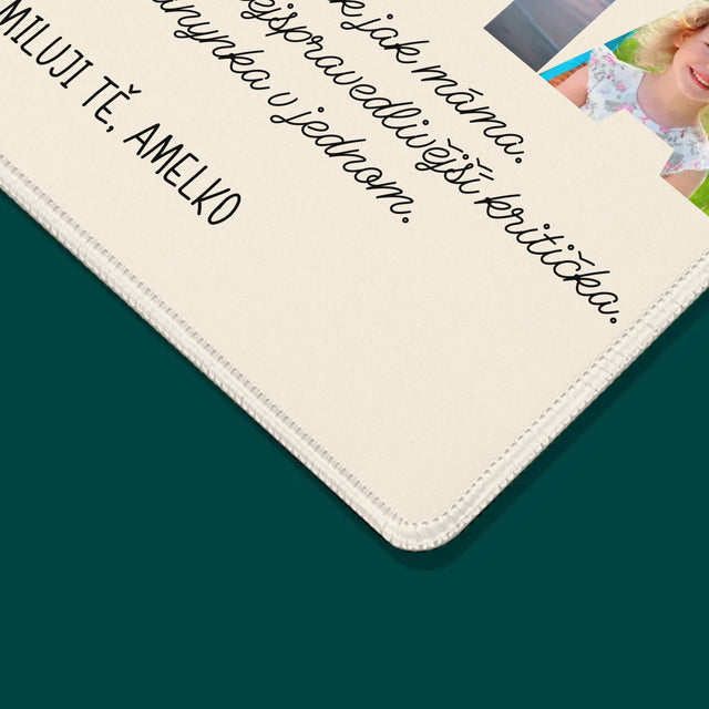 Slovo Z Fotek: Nejúžasnější Máma Na Světě - Podložka Pod Myš