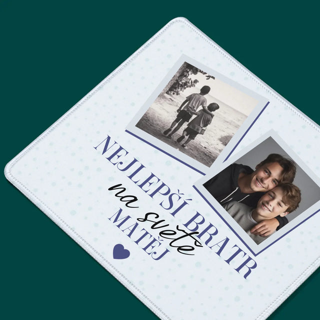 Fotokoláž: Nejlepší Bratr Na Světě - Podložka Pod Myš