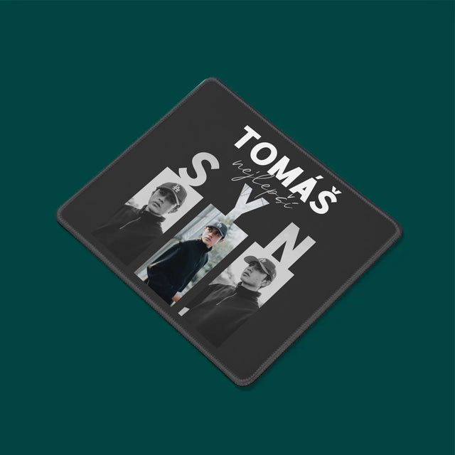 Fotokoláž: Nejlepší Syn - Podložka Pod Myš