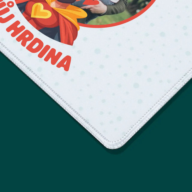 Fotka A Textem: Táta - Můj Hrdina - Podložka Pod Myš