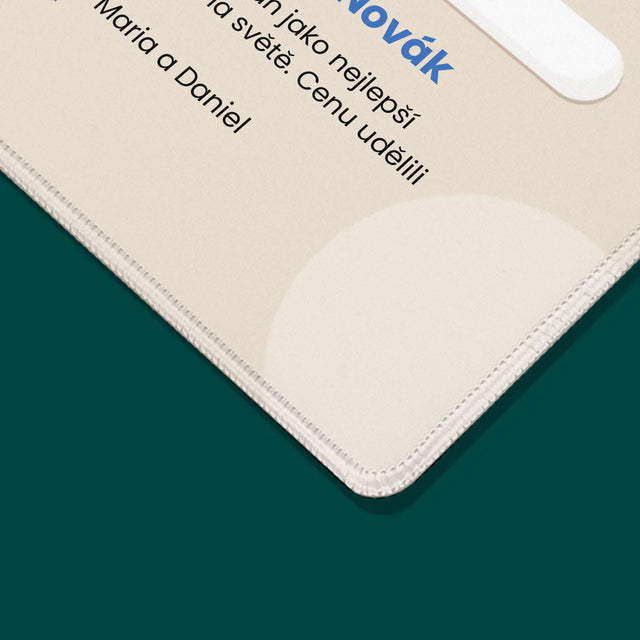 Fotka A Textem: Nejlepší Táta Google Výsledek - Podložka Pod Myš