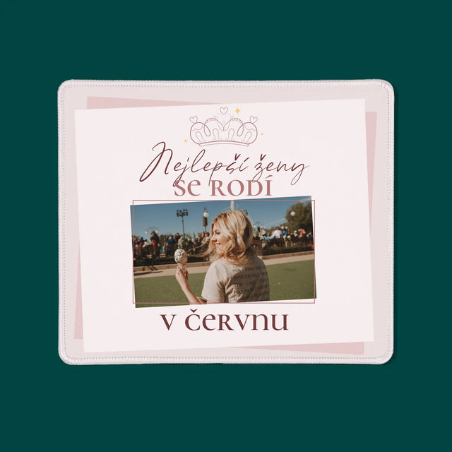 Fotka A Textem: Nejlepší Ženy - Podložka Pod Myš