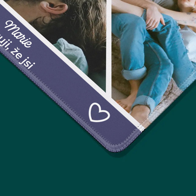 Fotokoláž: Děkuji, Že Jsi - Podložka Pod Myš