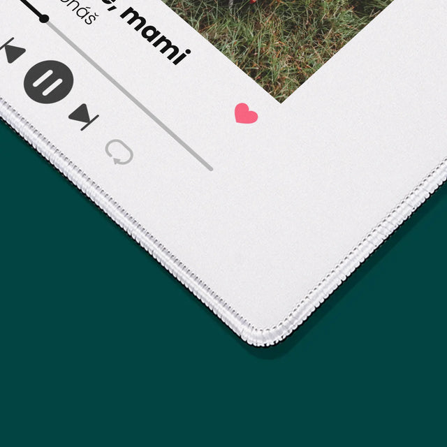 Fotka A Textem: Milujeme Tě, Mami - Podložka Pod Myš