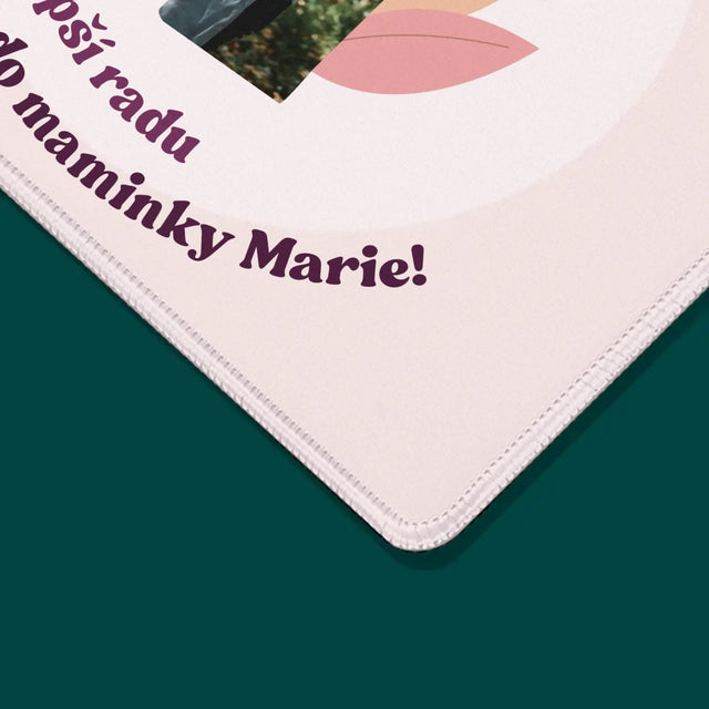 Fotka A Textem: Maminka Č. 1 - Podložka Pod Myš